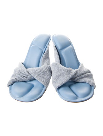 Jacquemus Terry Cloth Slides