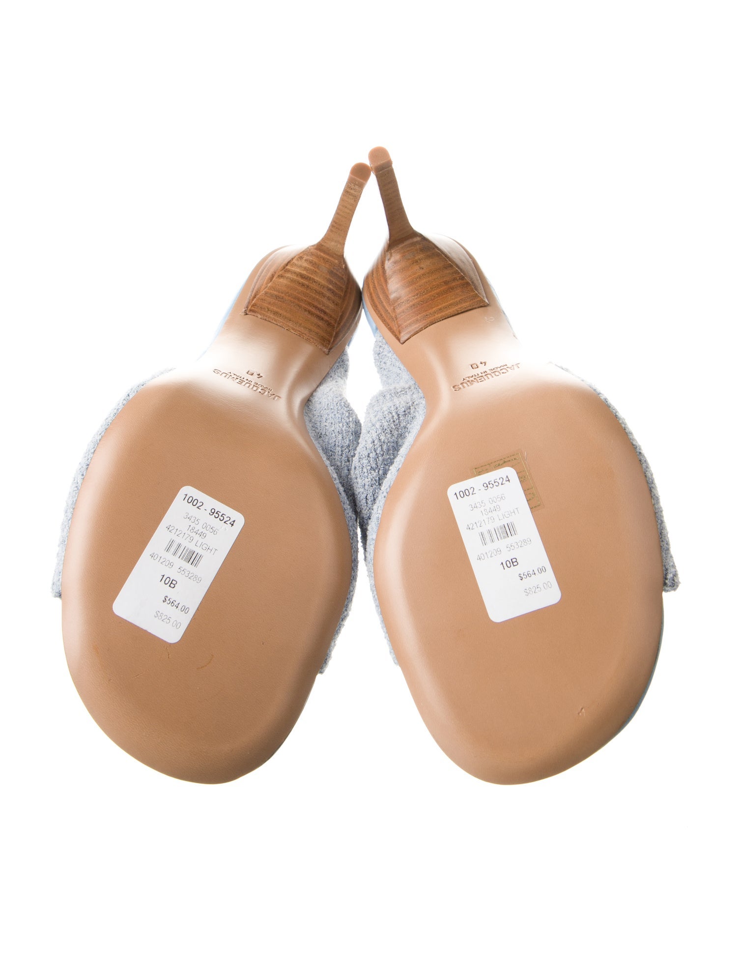 Jacquemus Terry Cloth Slides