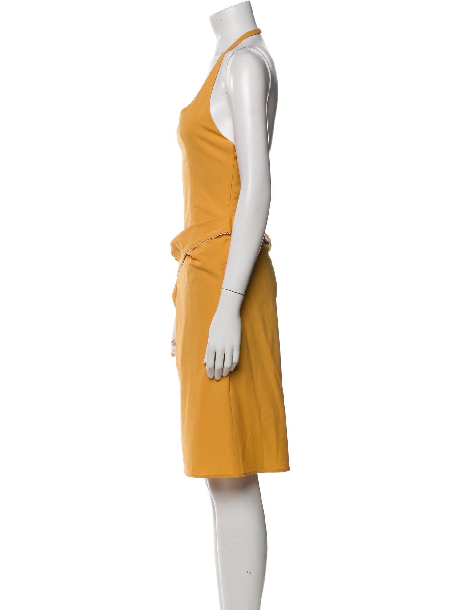 Jacquemus Virgin Wool Knee-Length Dress