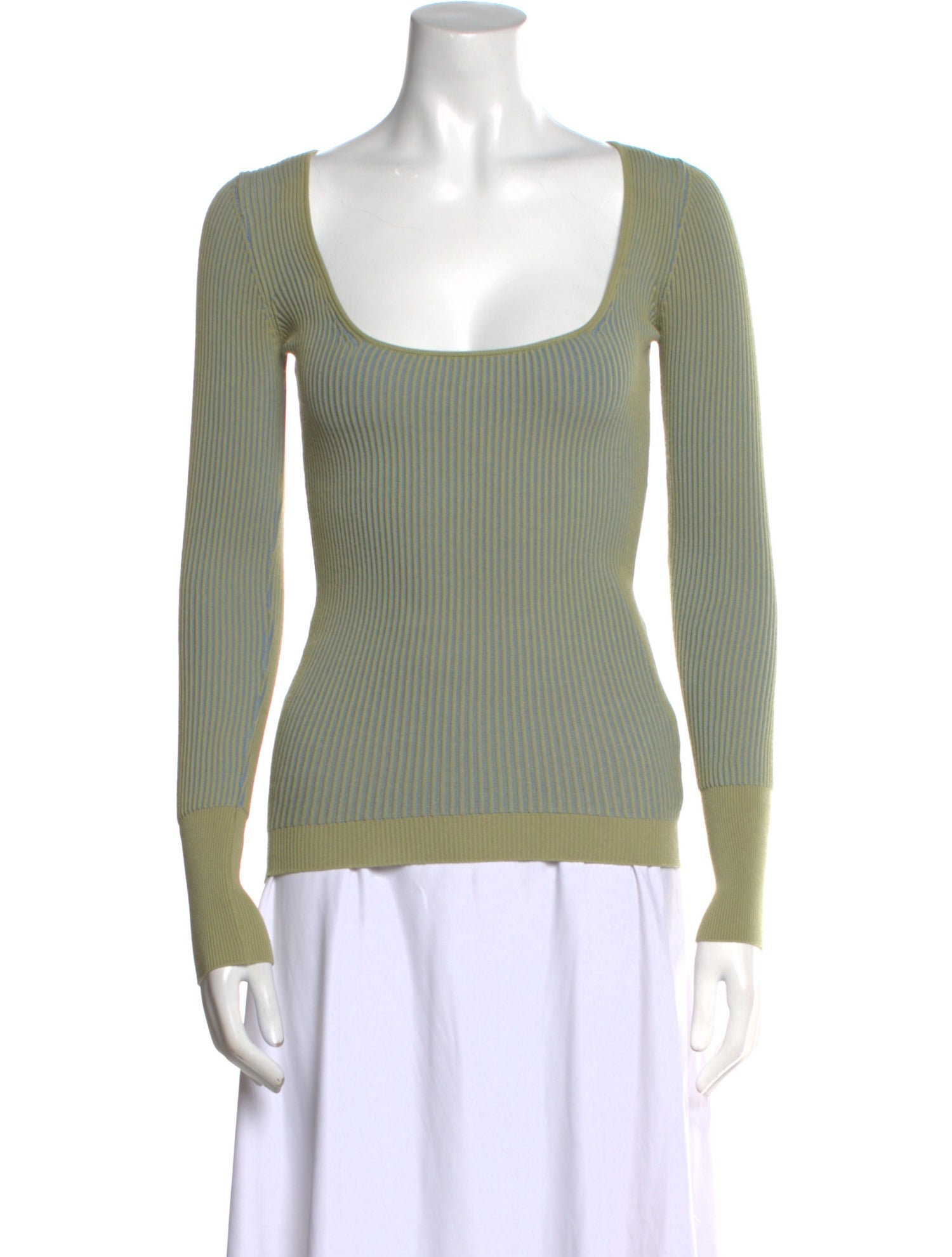 Jacquemus Square Neckline Long Sleeve Top w/ Tags