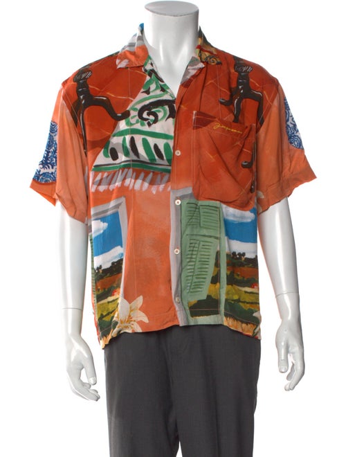 Jacquemus Printed Short Sleeve Shirt