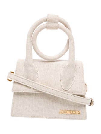 Jacquemus Canvas Top Handle Bag