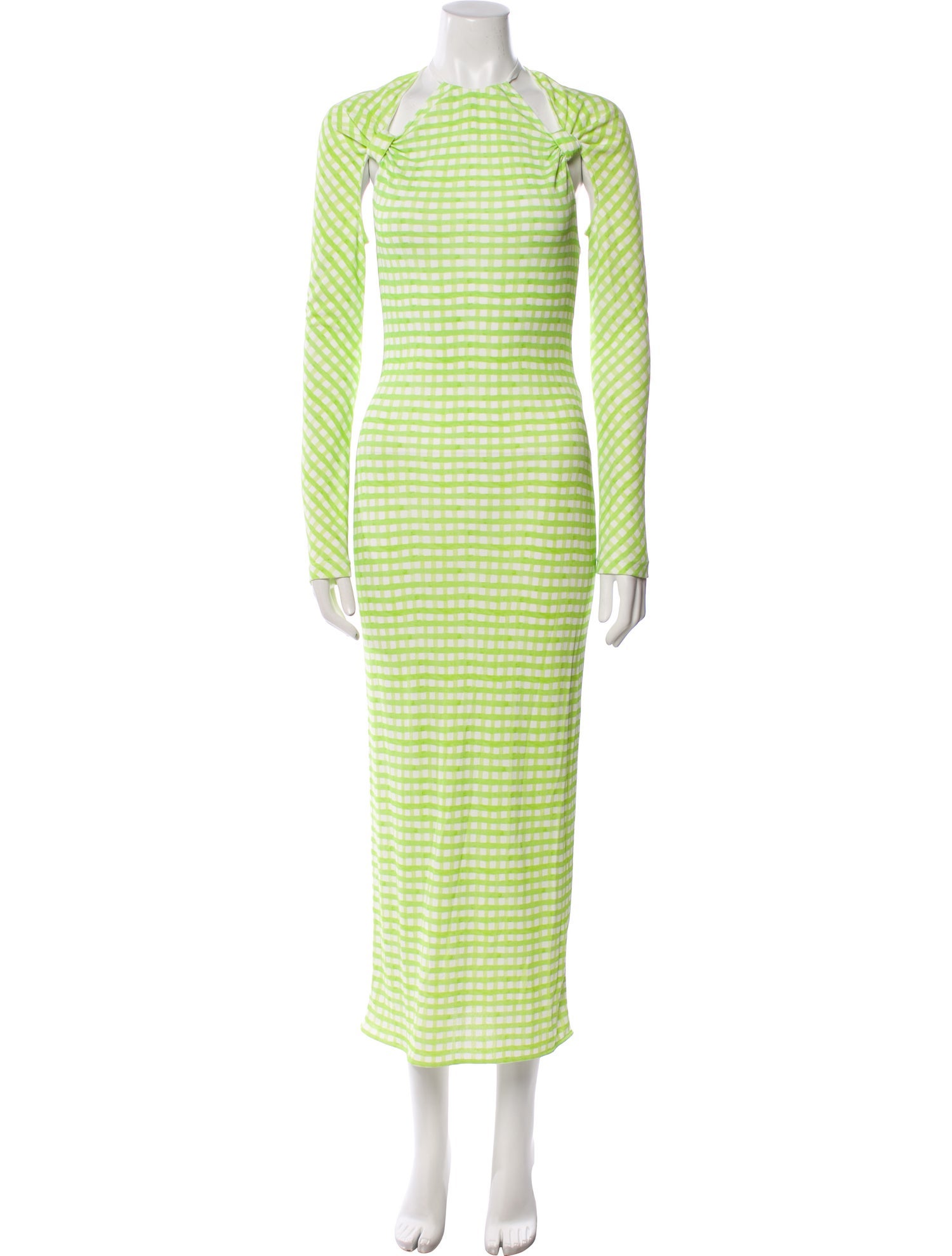 Jacquemus Striped Long Dress