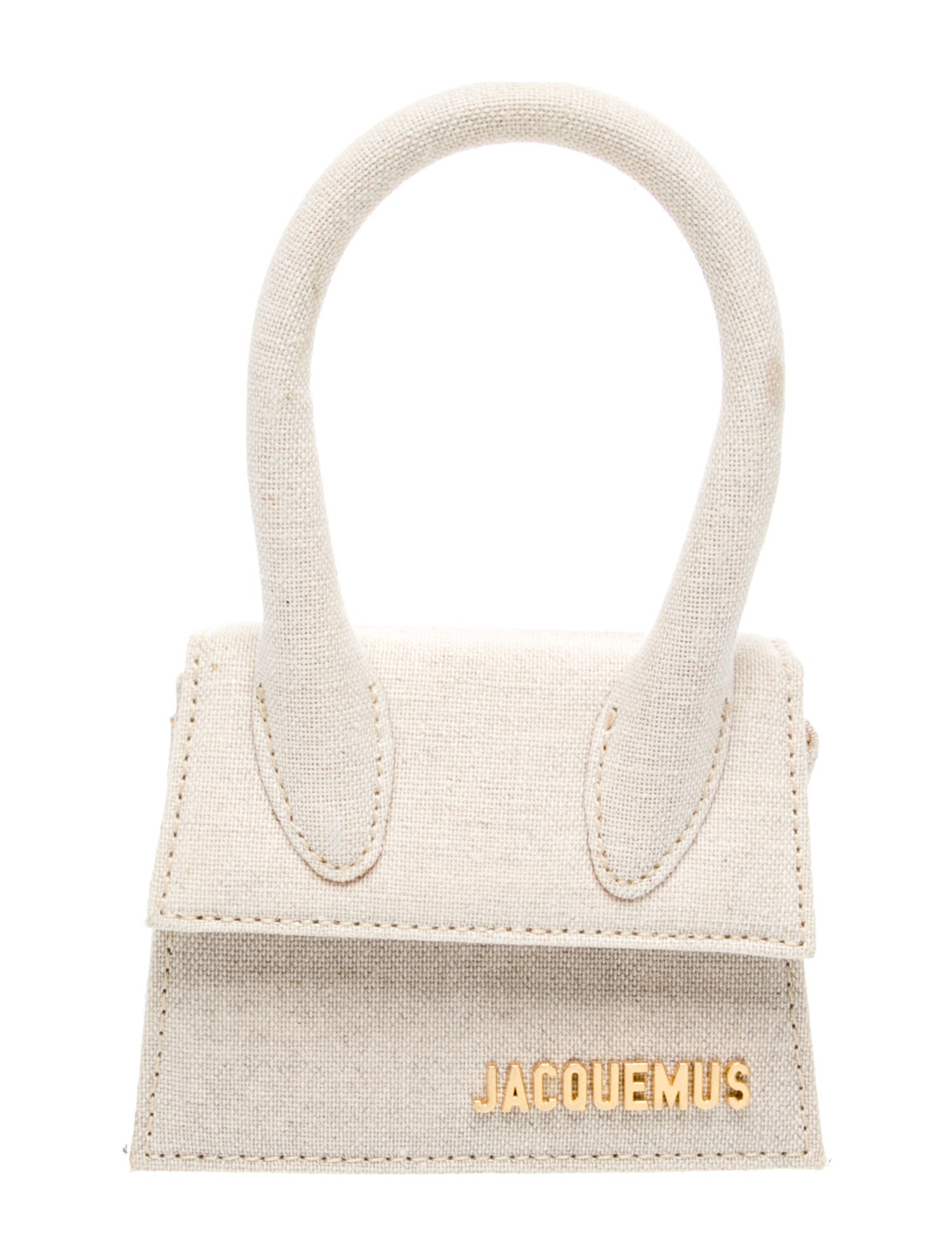 Jacquemus Canvas Top Handle Bag