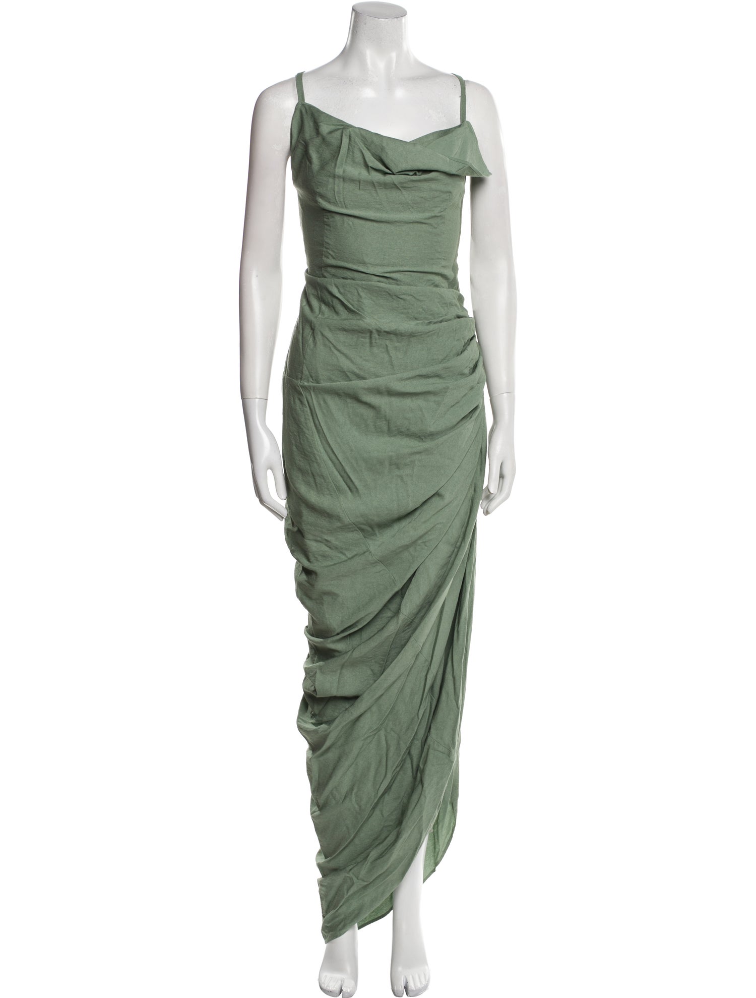 Jacquemus Cowl Neck Long Dress