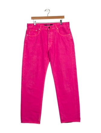 Jacquemus High-Rise Straight Leg Jeans