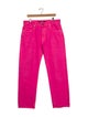 Jacquemus High-Rise Straight Leg Jeans