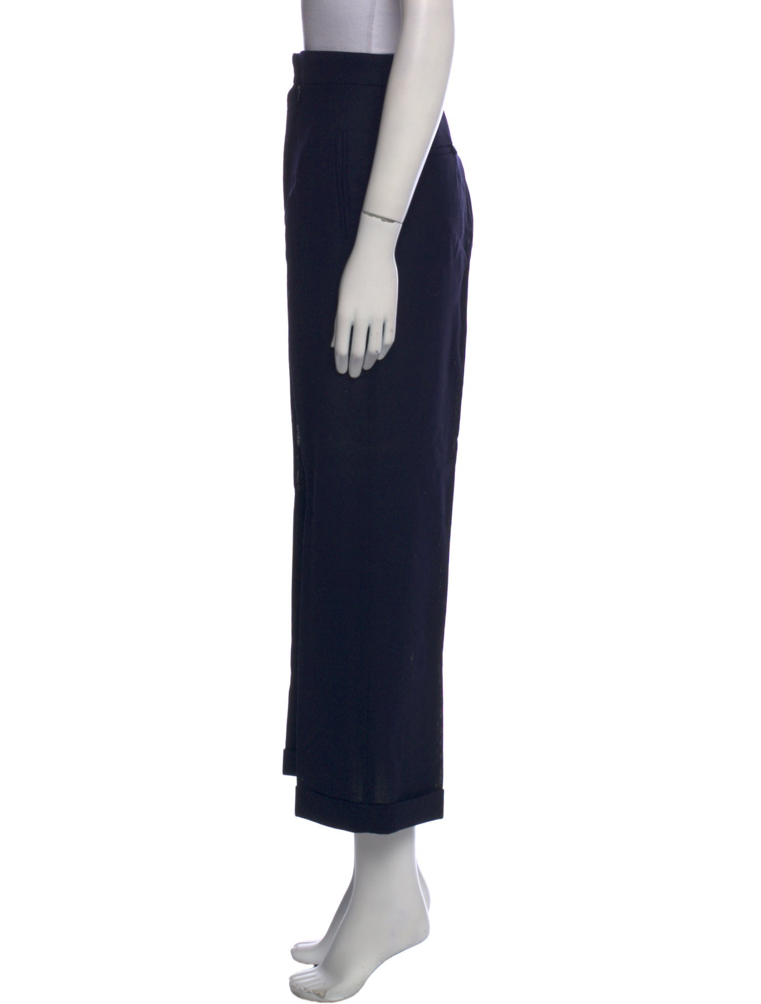 Jacquemus Wool Wide Leg Pants