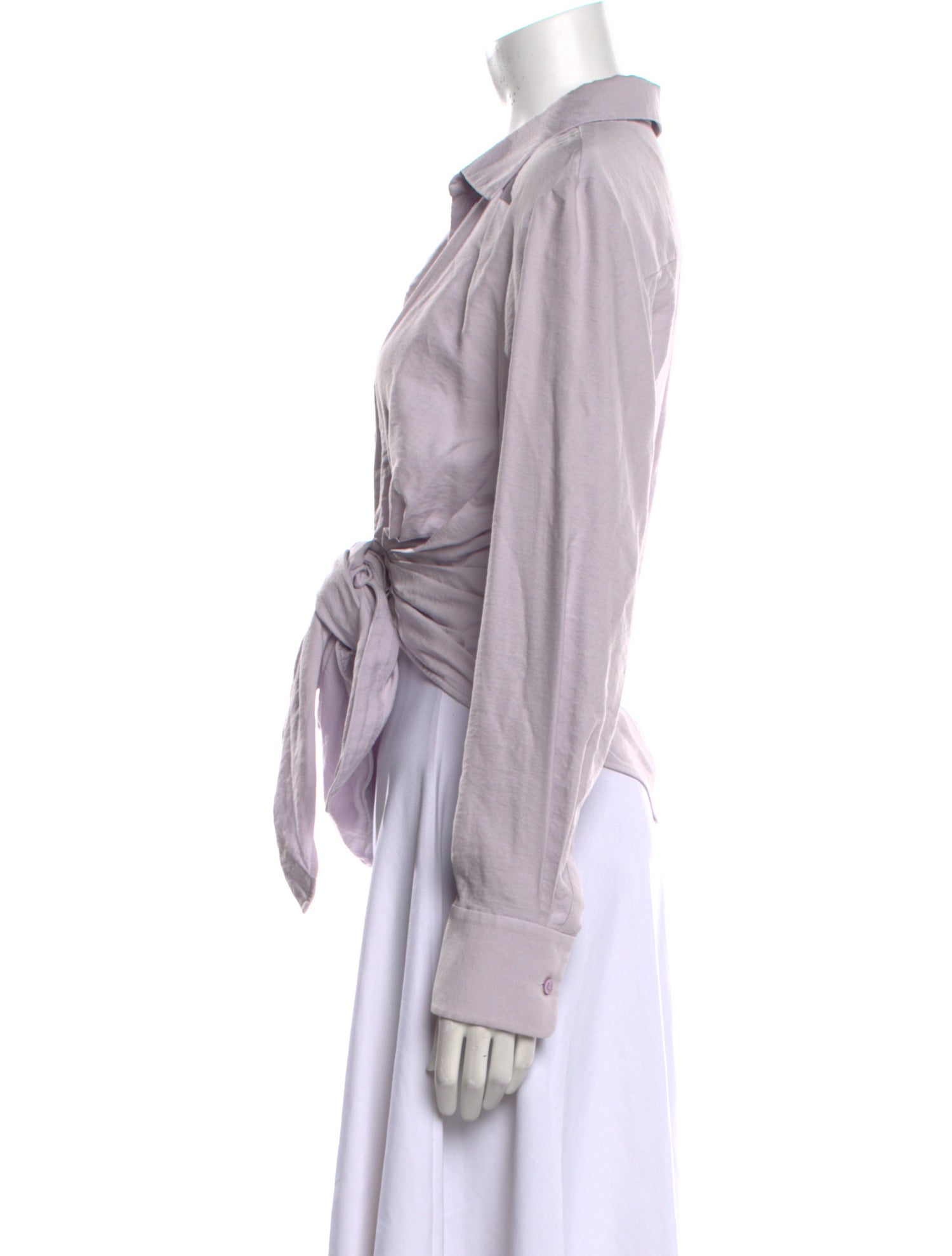 Jacquemus Long Sleeve Button-Up Top