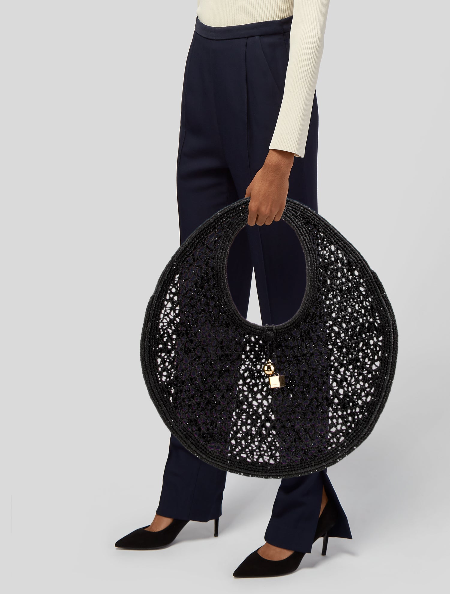 Jacquemus Raffia Shoulder Bag