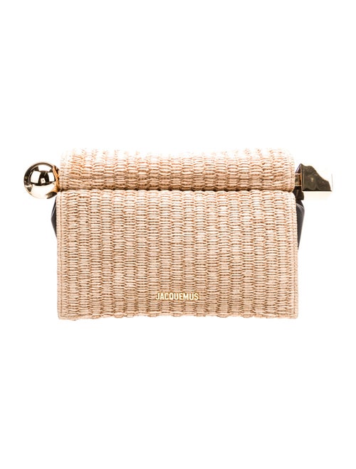 Jacquemus Raffia Clutch