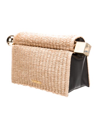 Jacquemus Raffia Clutch