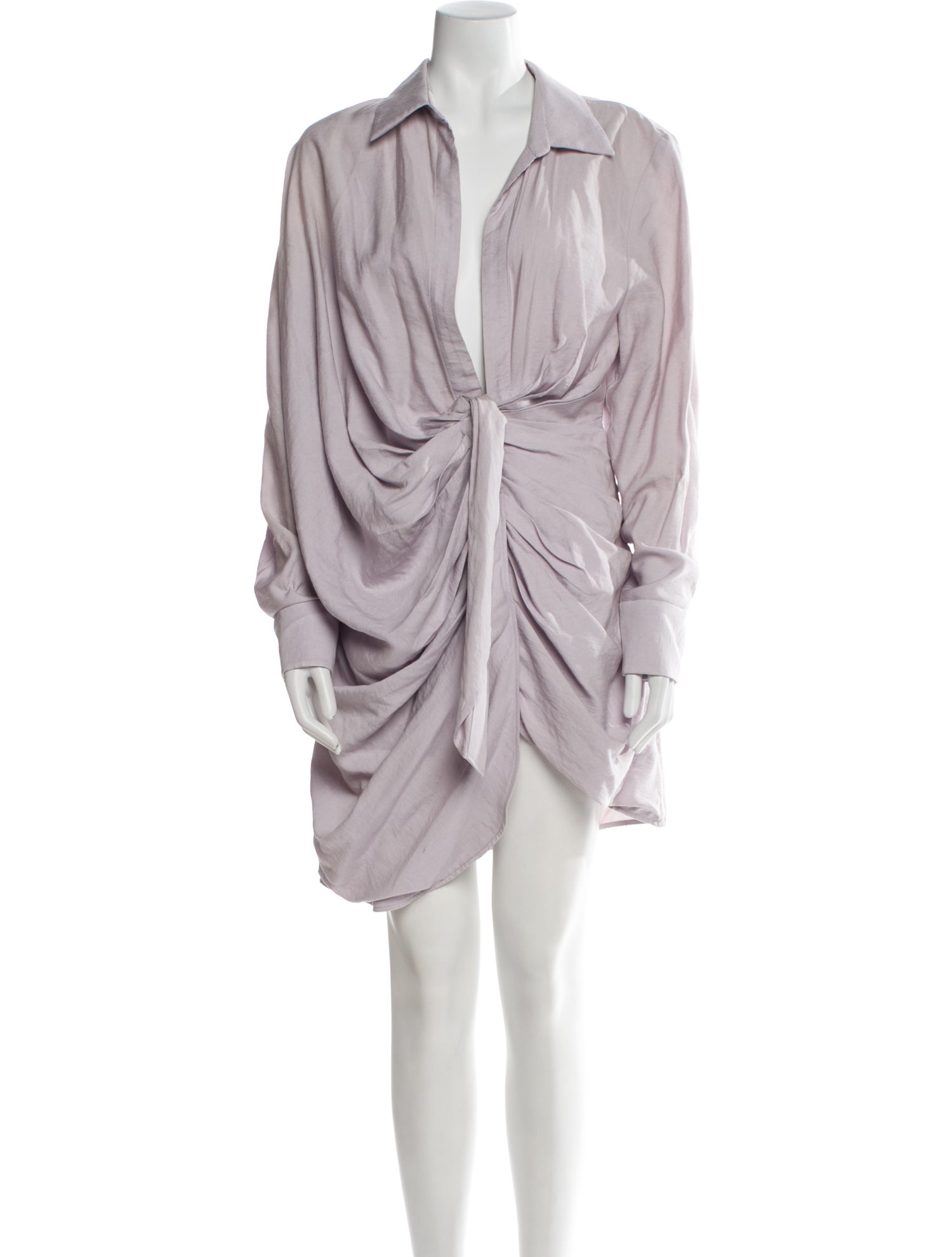 Jacquemus Cowl Neck Mini Dress