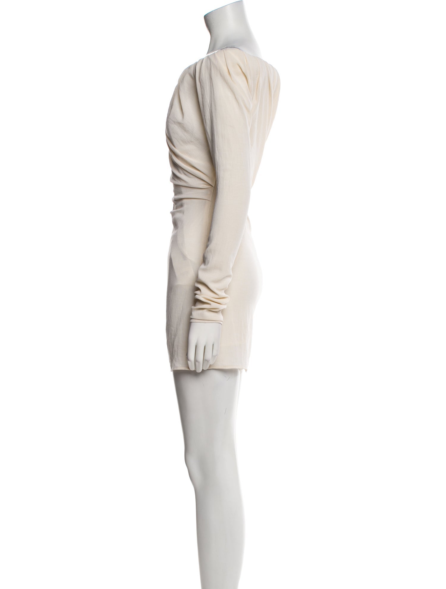 Jacquemus Off-The-Shoulder Mini Dress