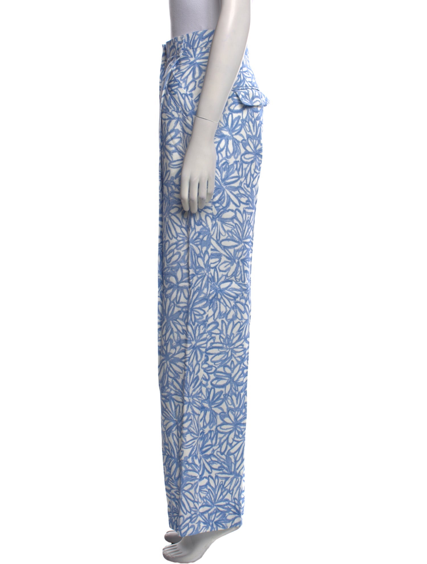 Jacquemus Printed Wide Leg Pants w/ Tags