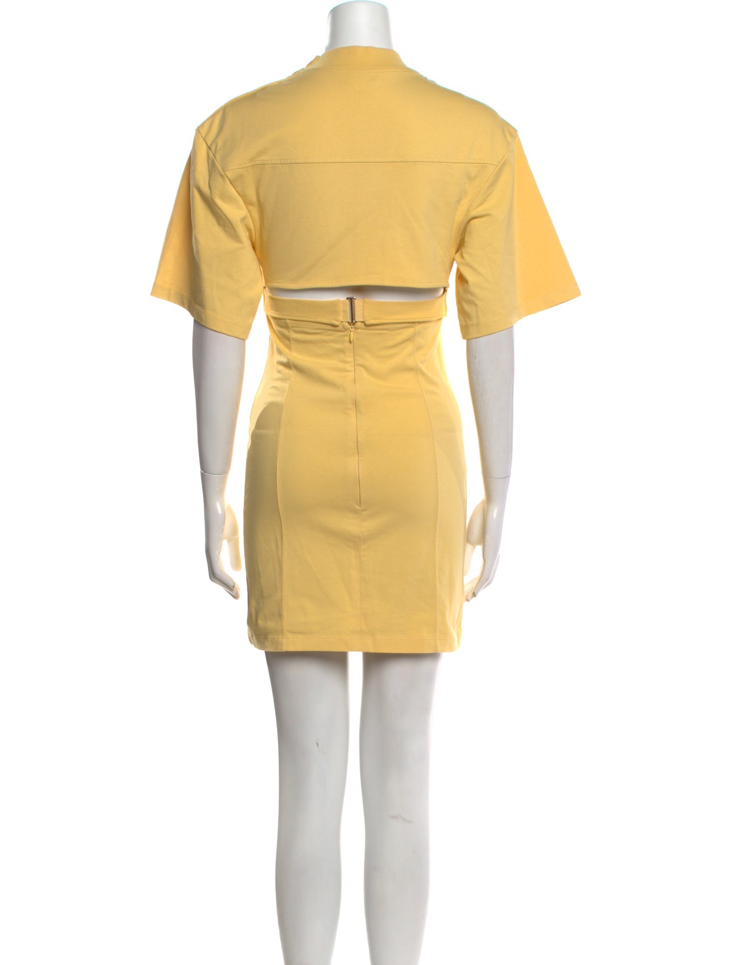 Jacquemus Crew Neck Mini Dress