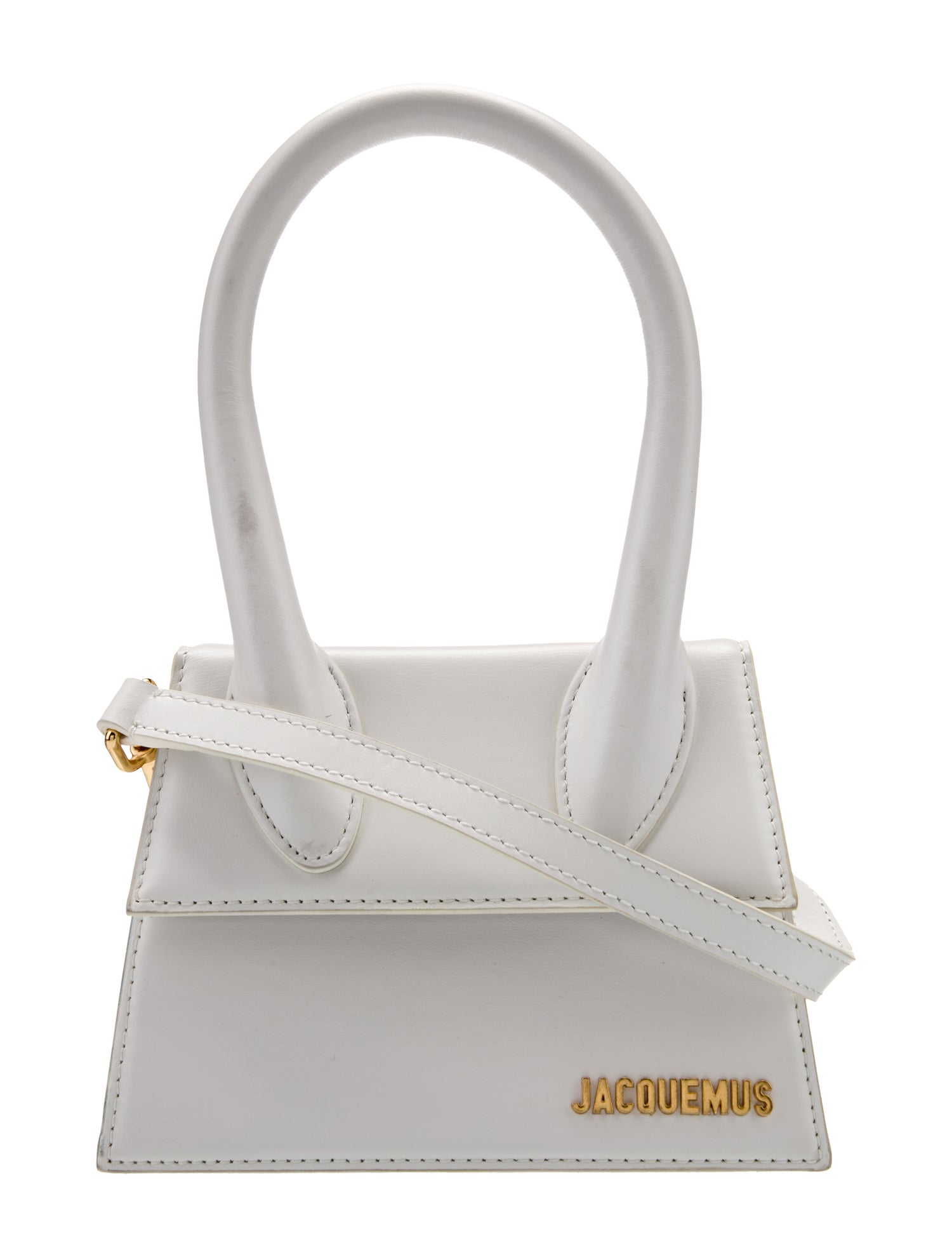 Jacquemus Leather Top Handle Bag