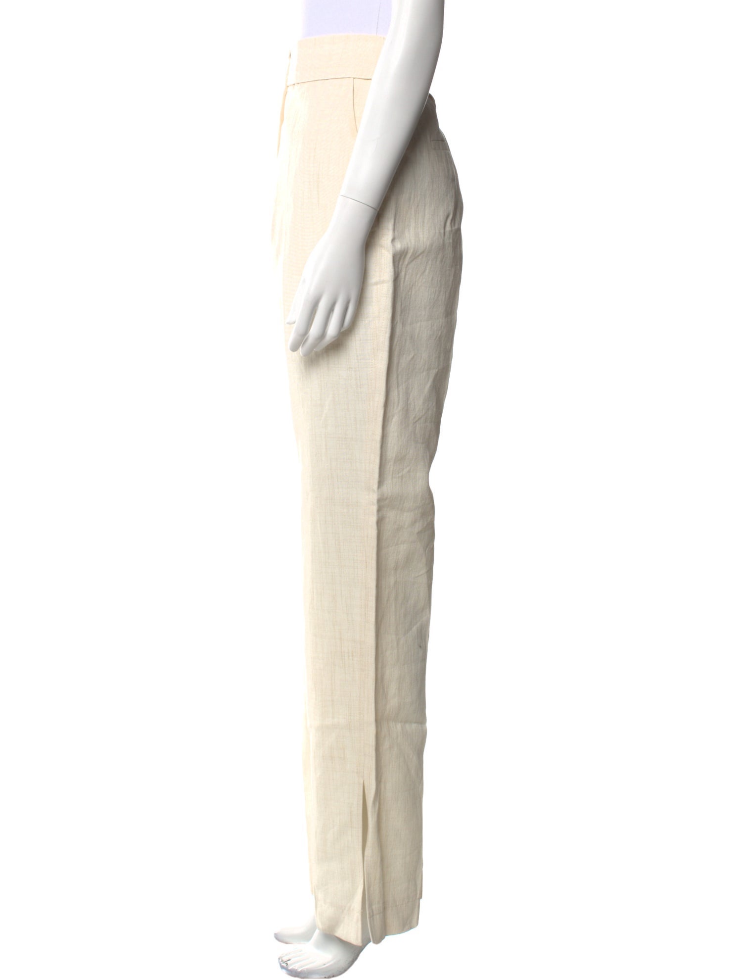 Jacquemus Linen Wide Leg Pants