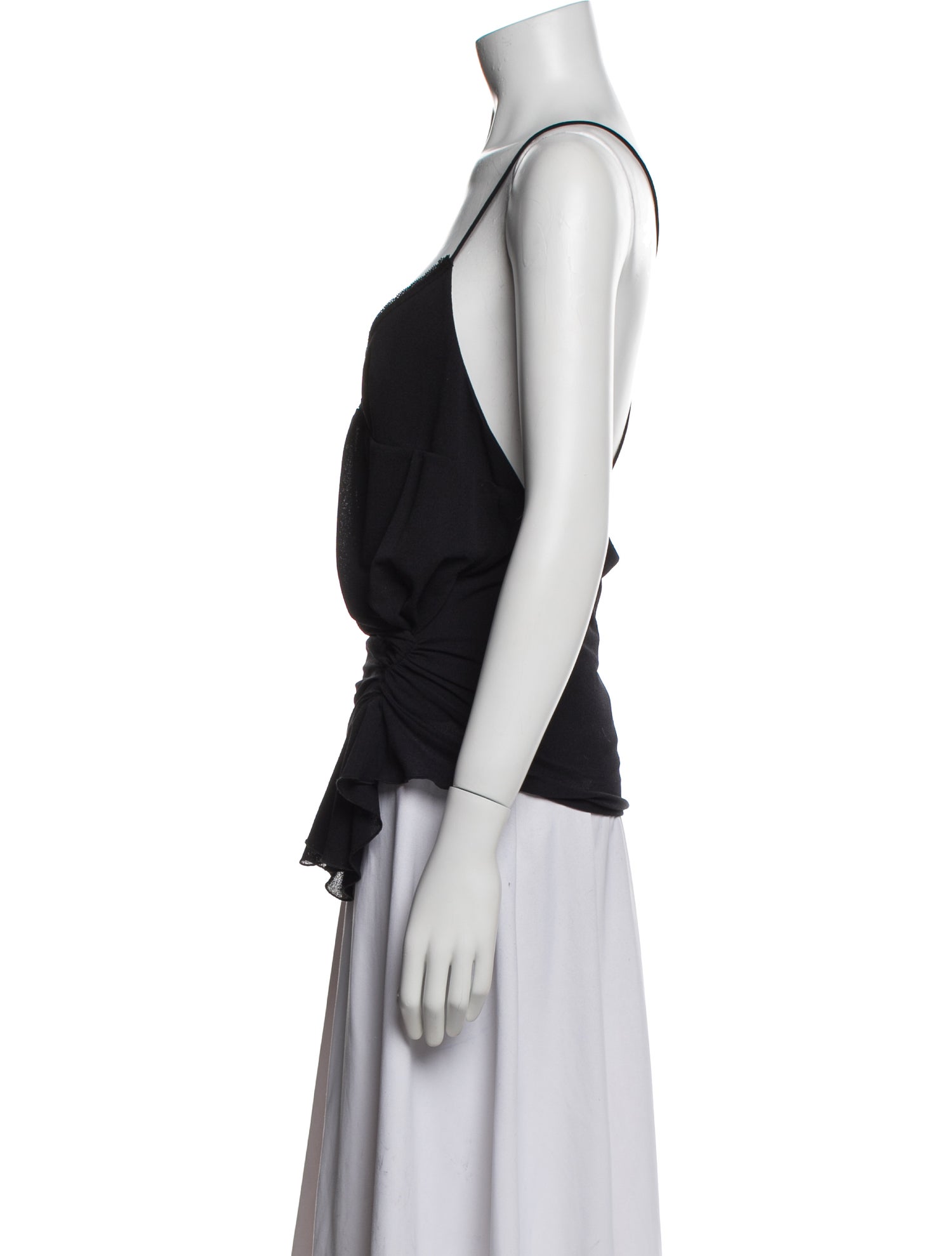 Jacquemus Linen V-Neck Top