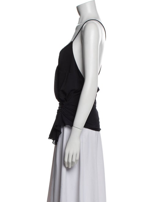 Jacquemus Linen V-Neck Top