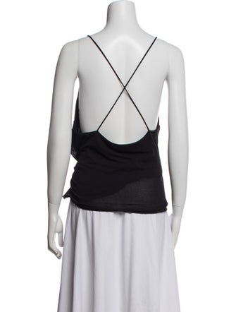 Jacquemus Linen V-Neck Top