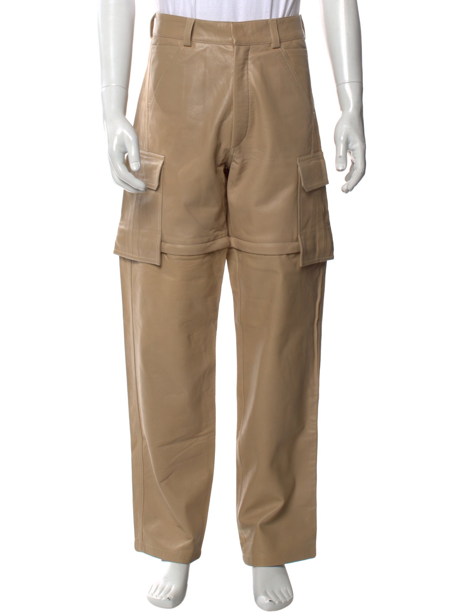 Jacquemus Lambskin Cargo Pants