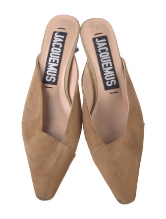 Jacquemus Suede Mules