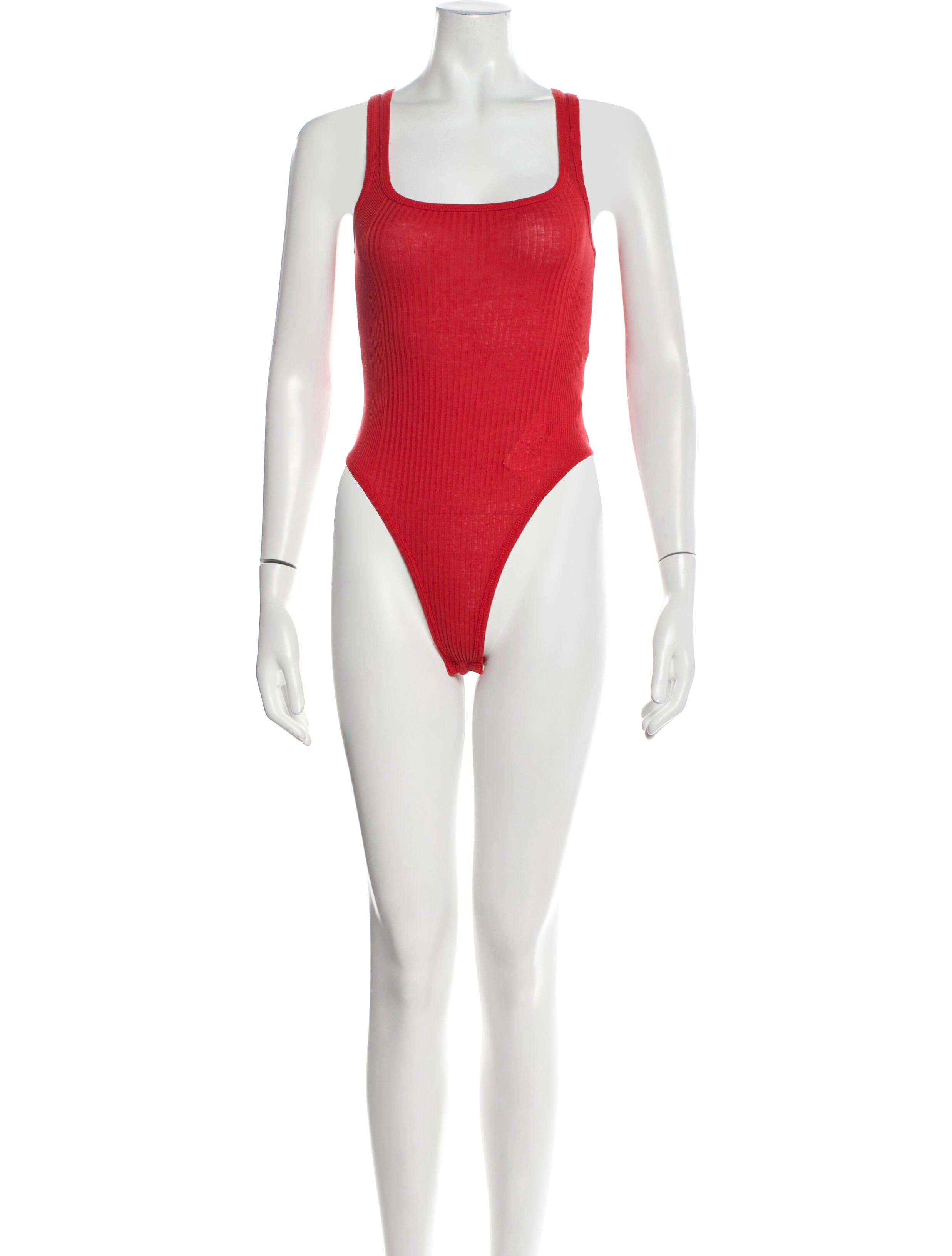 Jacquemus Square Neckline Sleeveless Bodysuit