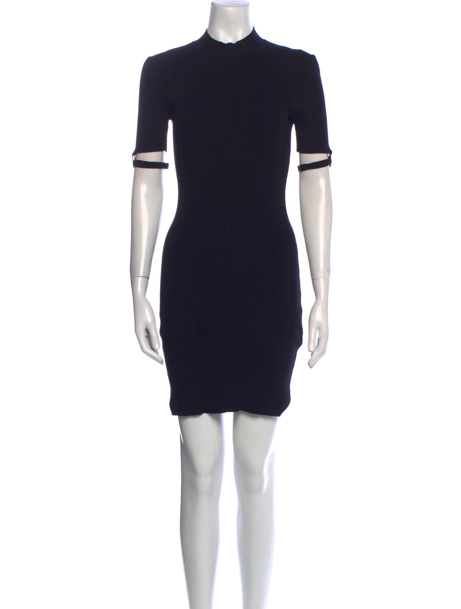 Jacquemus Mock Neck Mini Dress