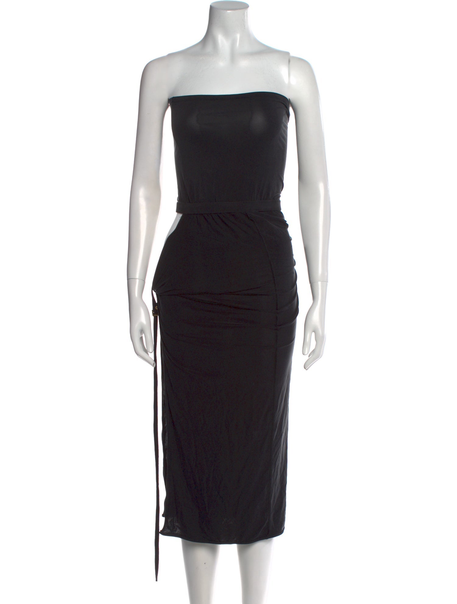 Jacquemus Strapless Knee-Length Dress