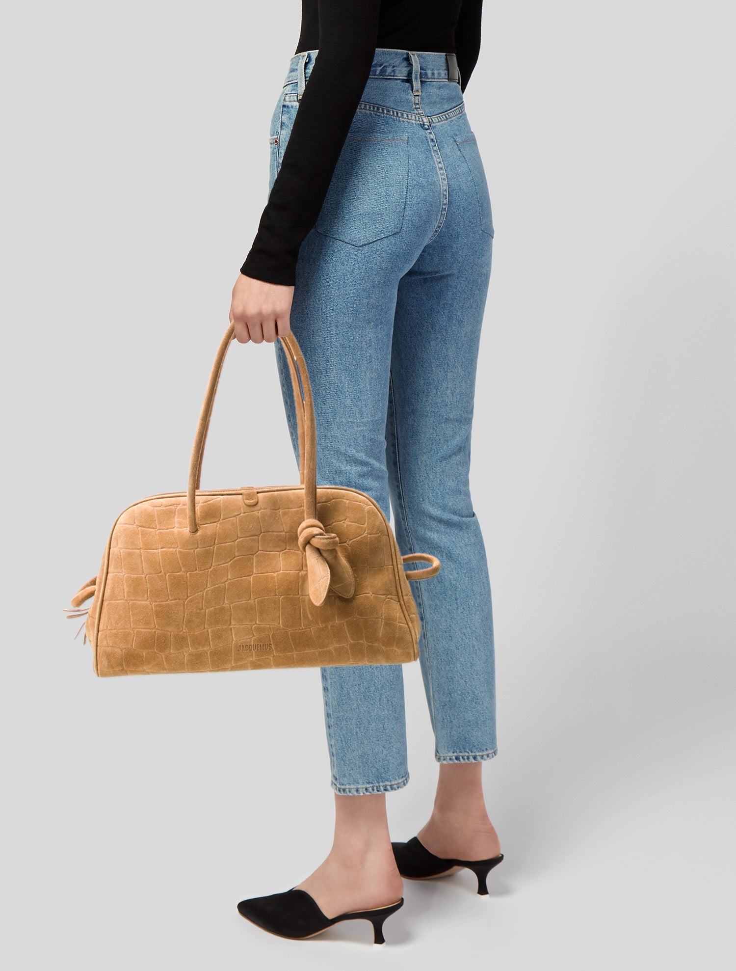Jacquemus Suede Shoulder Bag