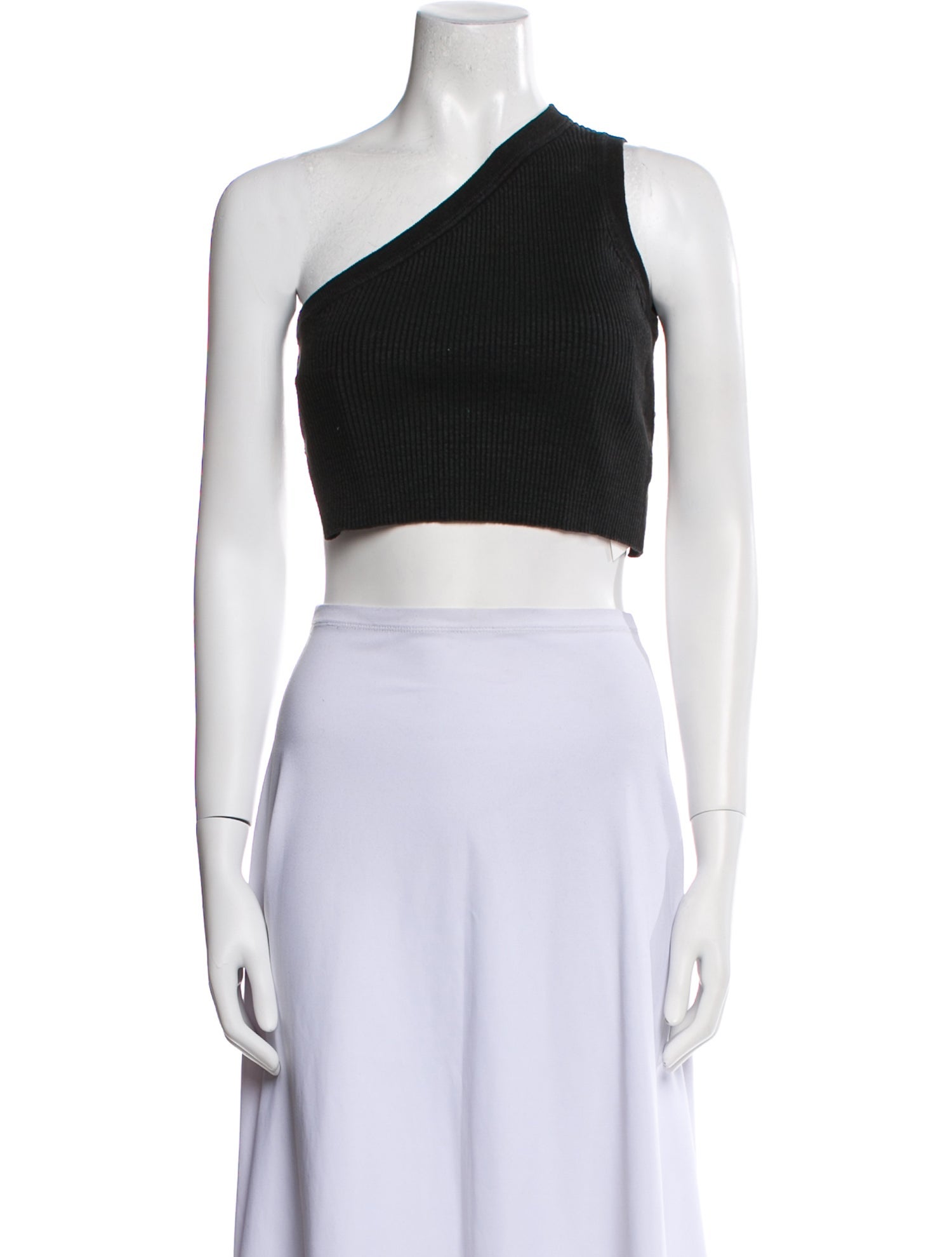 Jacquemus Linen One-Shoulder Crop Top w/ Tags