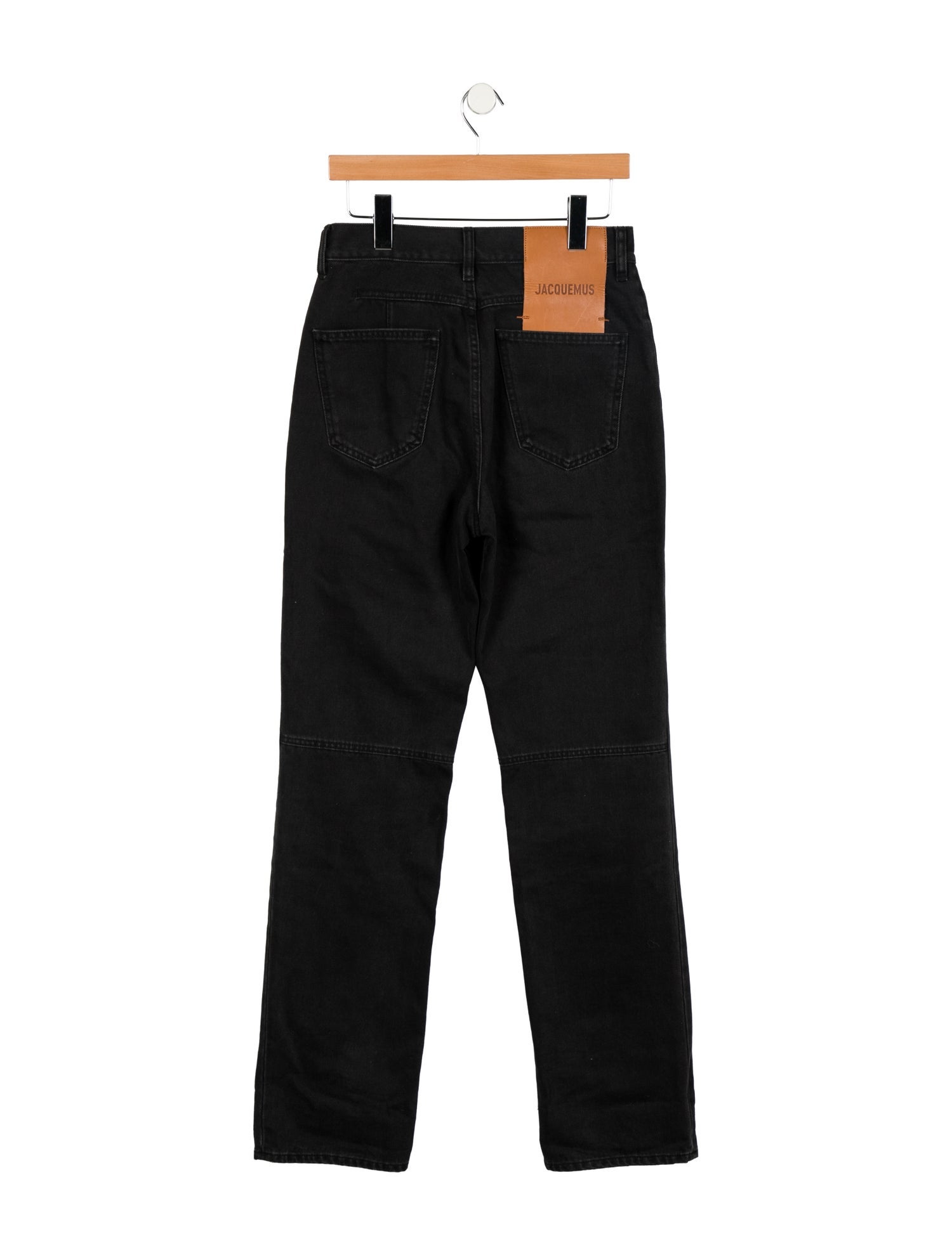 Jacquemus High-Rise Straight Leg Jeans