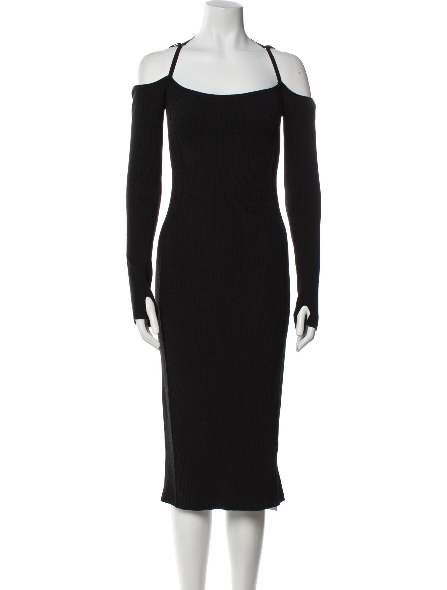 Jacquemus Square Neckline Midi Length Dress w/ Tags