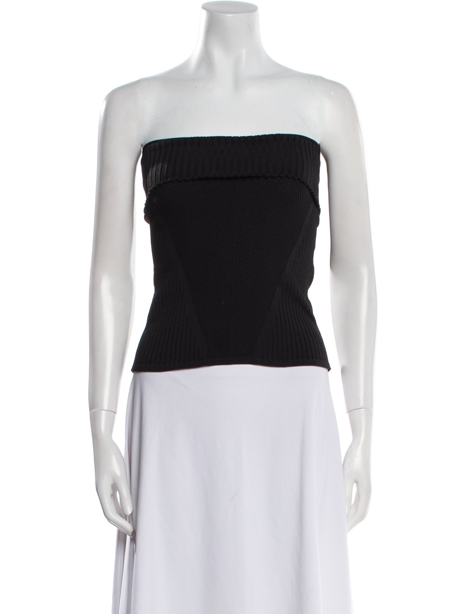 Jacquemus Strapless Crop Top