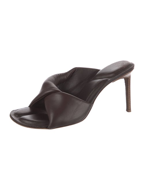 Jacquemus Leather Slides