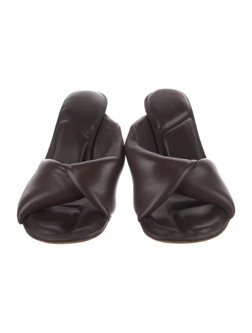 Jacquemus Leather Slides