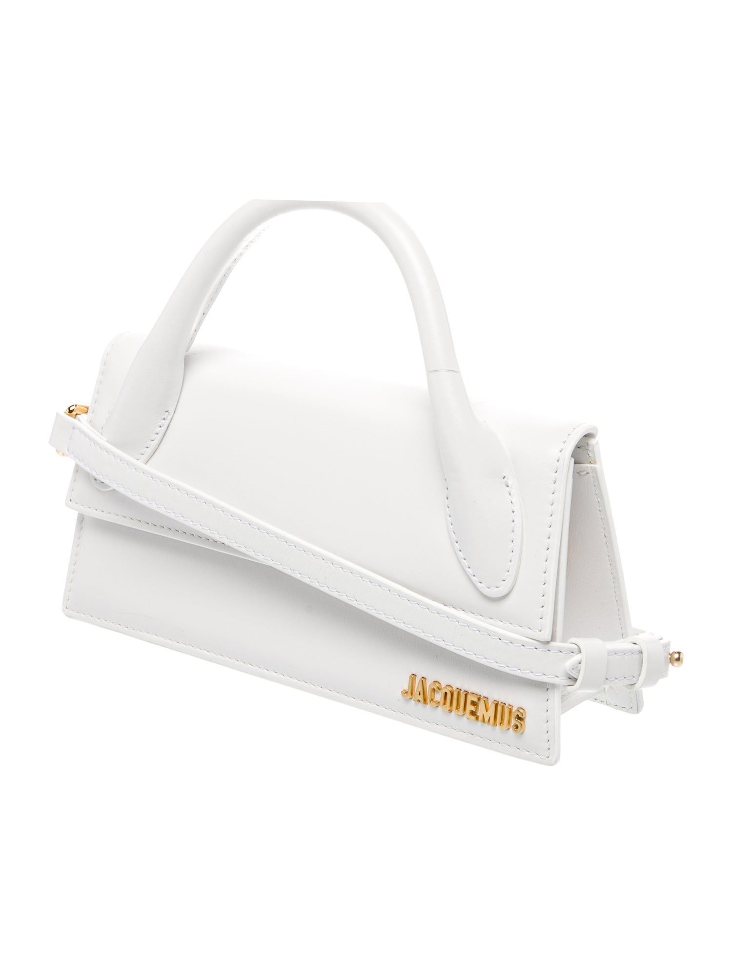 Jacquemus Leather Top Handle Bag