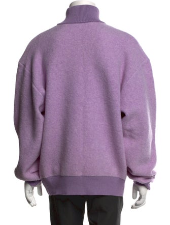 Jacquemus Merino Wool Turtleneck Pullover