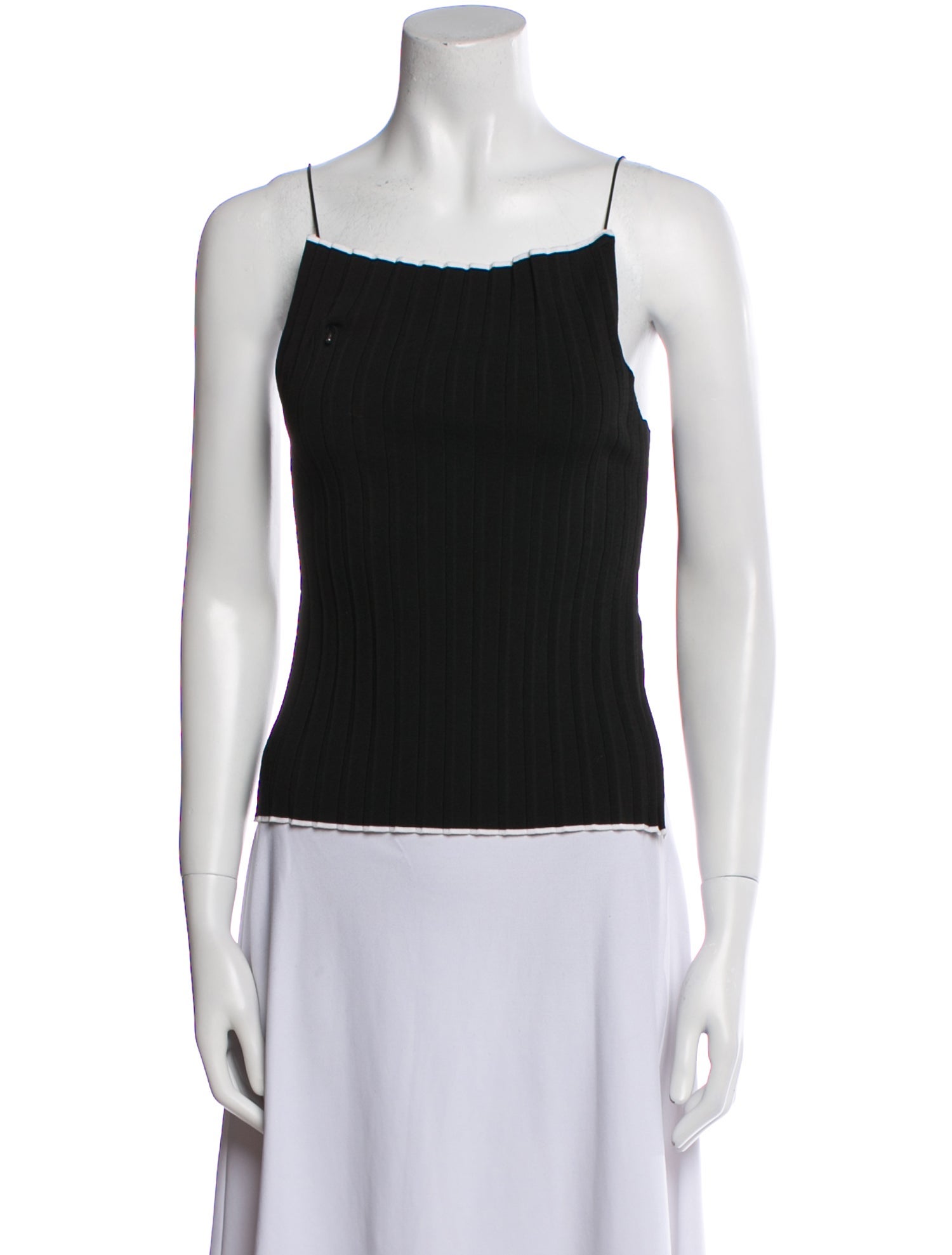 Jacquemus Square Neckline Sleeveless Top