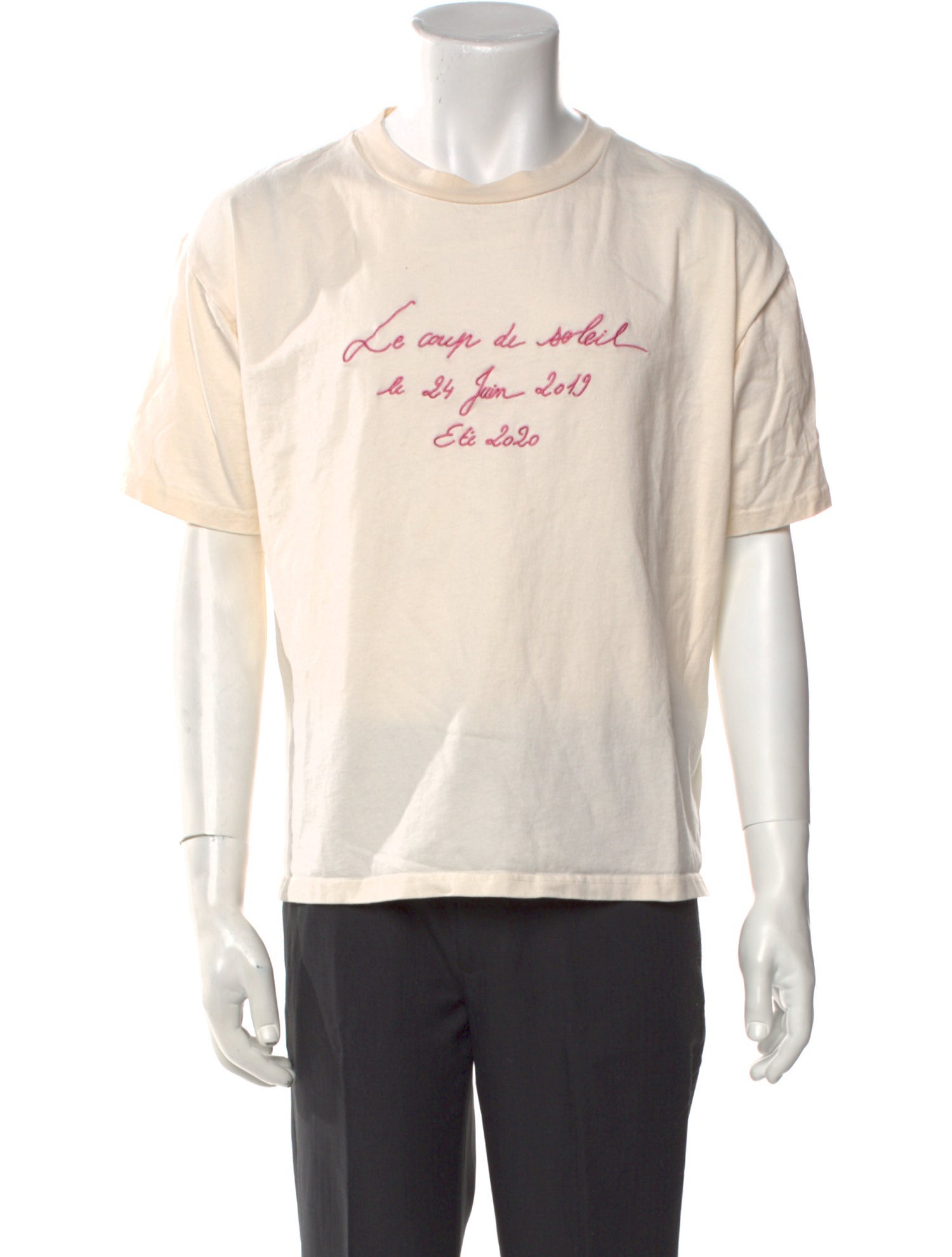Jacquemus Graphic Print Crew Neck T-Shirt