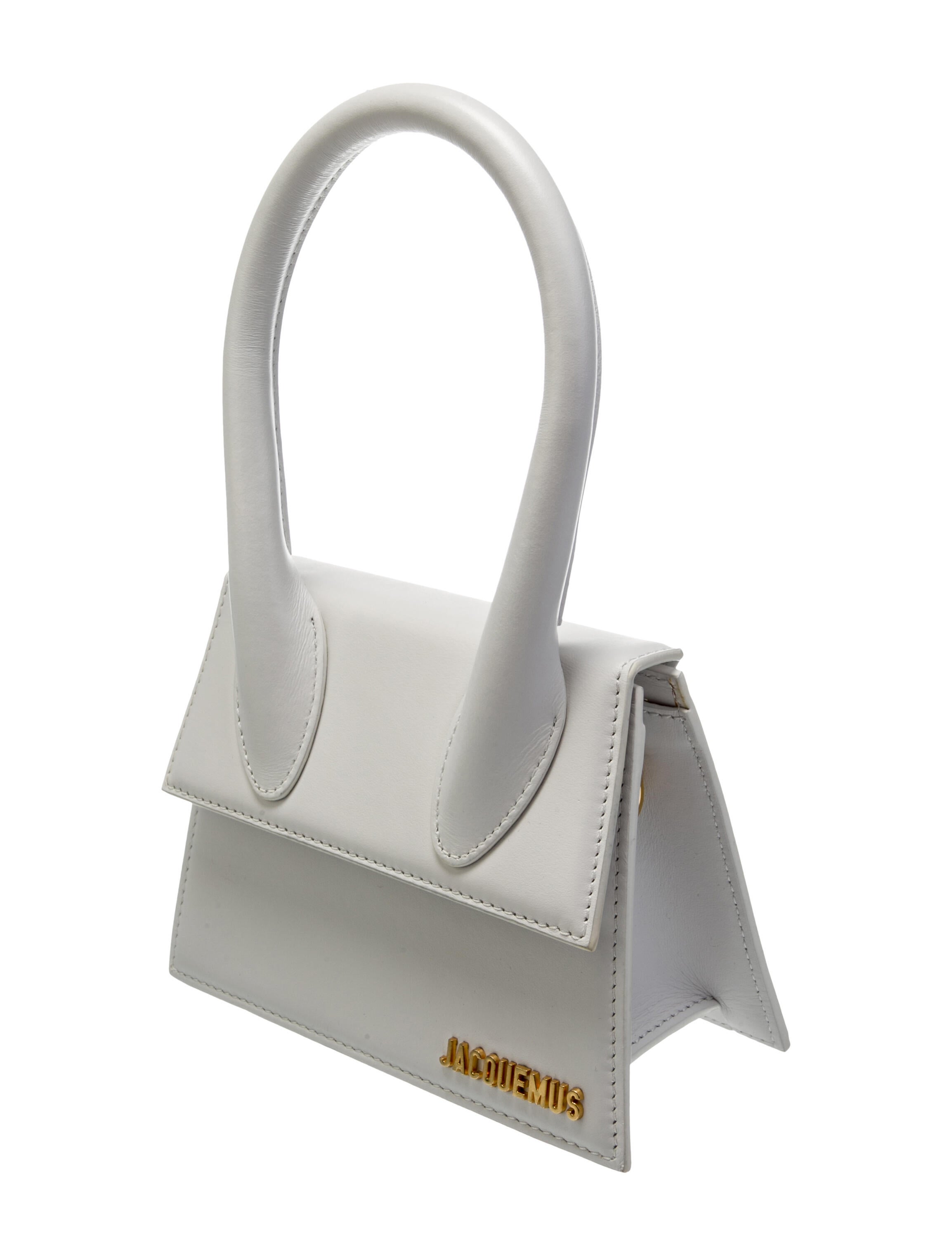 Jacquemus Leather Top Handle Bag