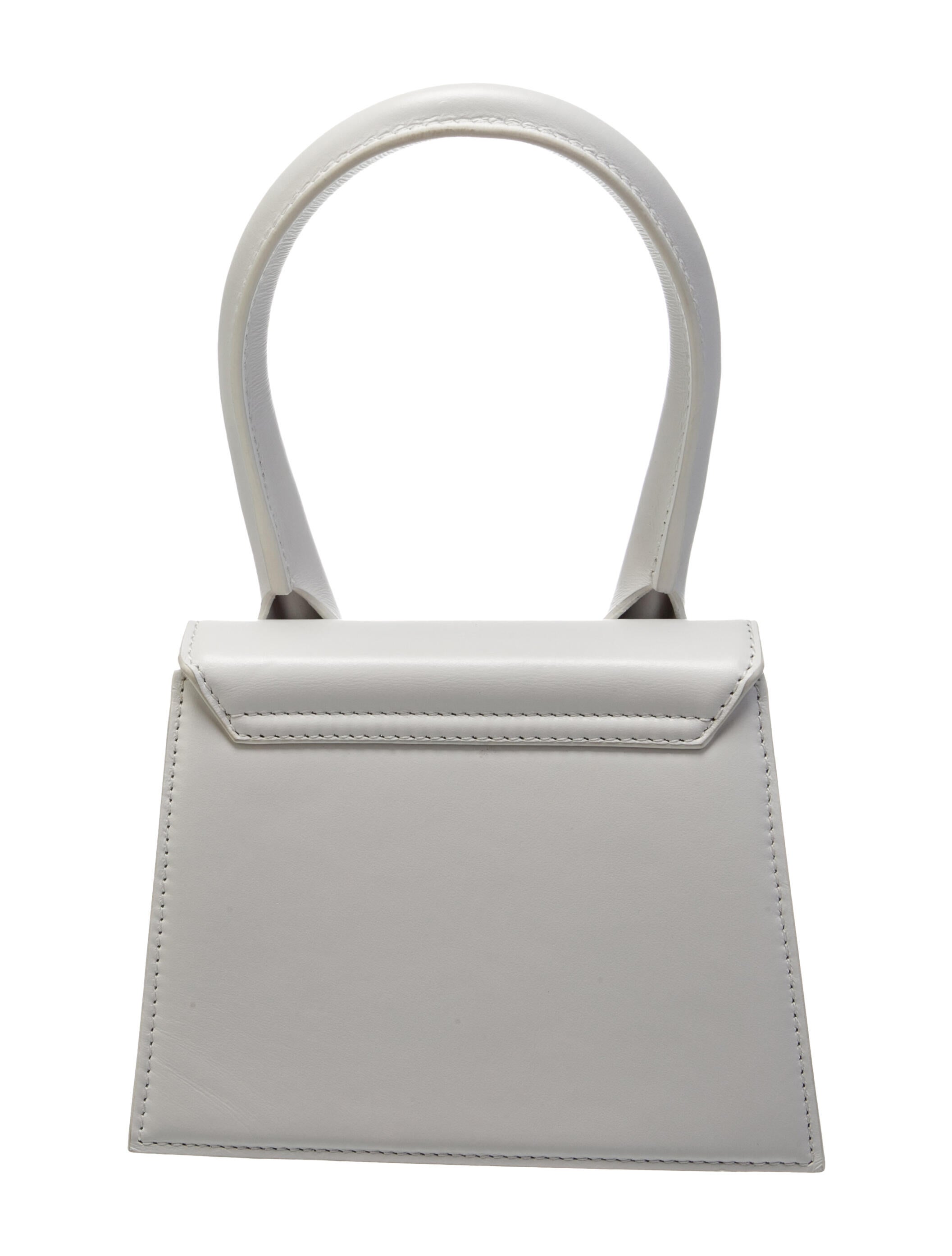 Jacquemus Leather Top Handle Bag