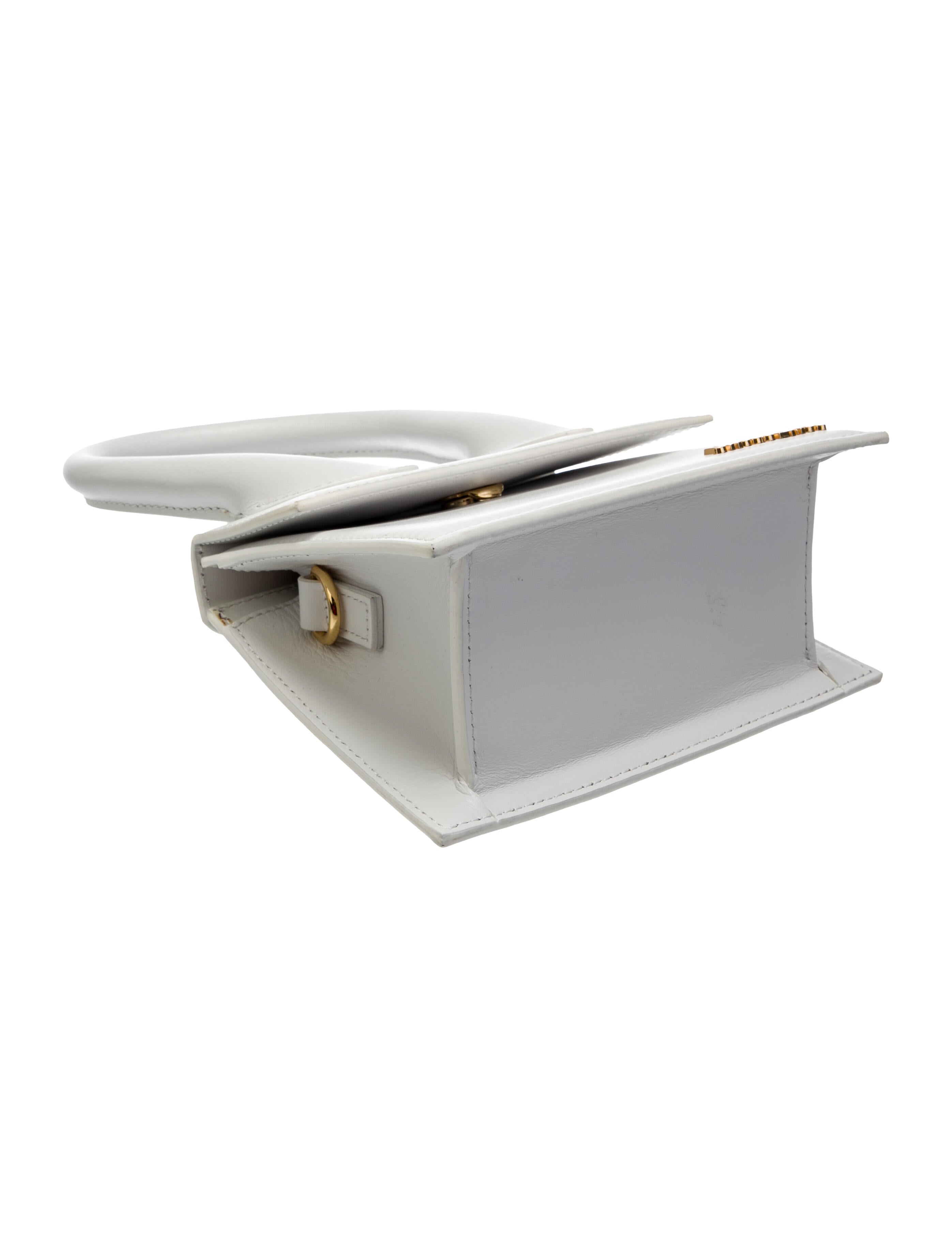 Jacquemus Leather Top Handle Bag