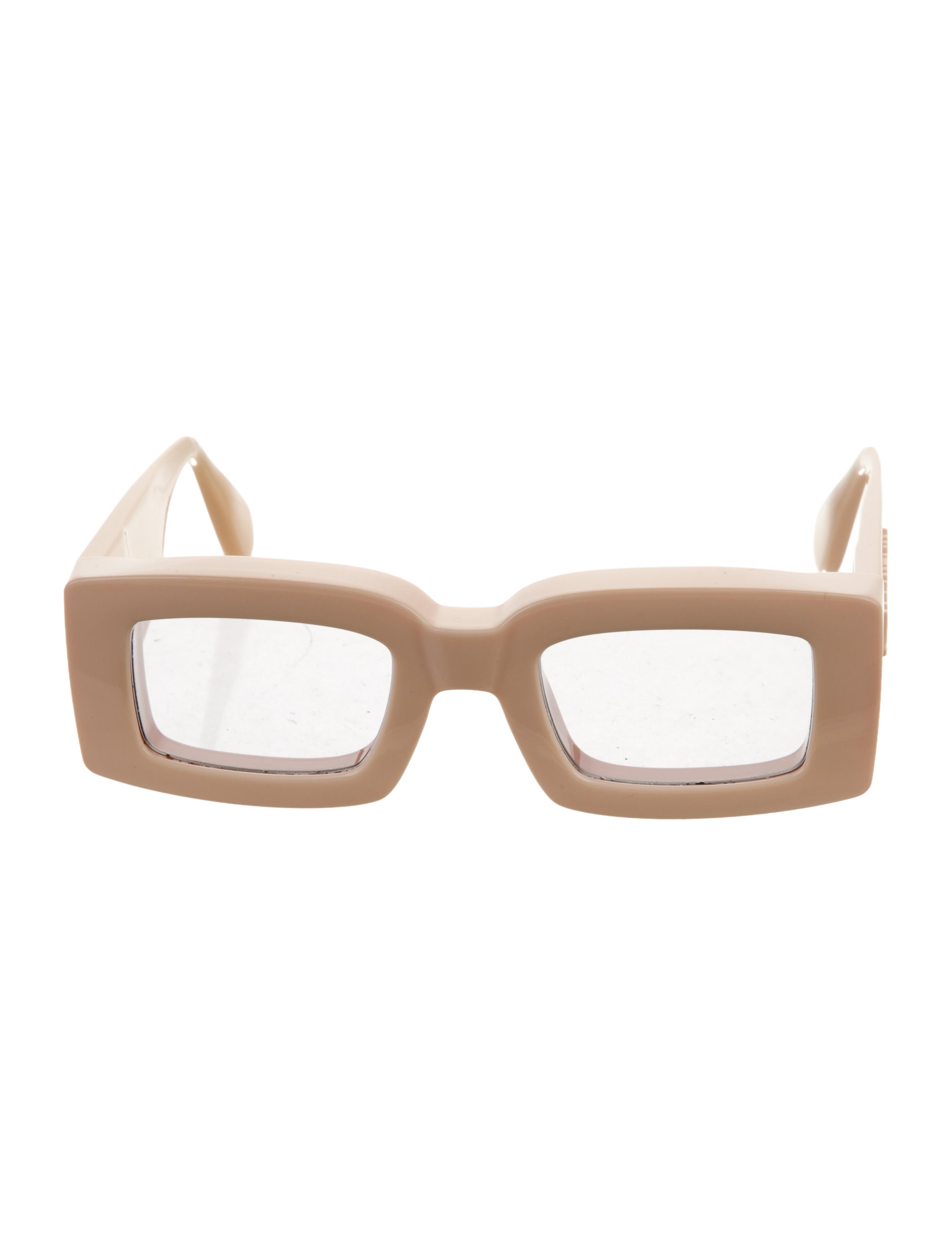 Jacquemus Square Mirrored Sunglasses