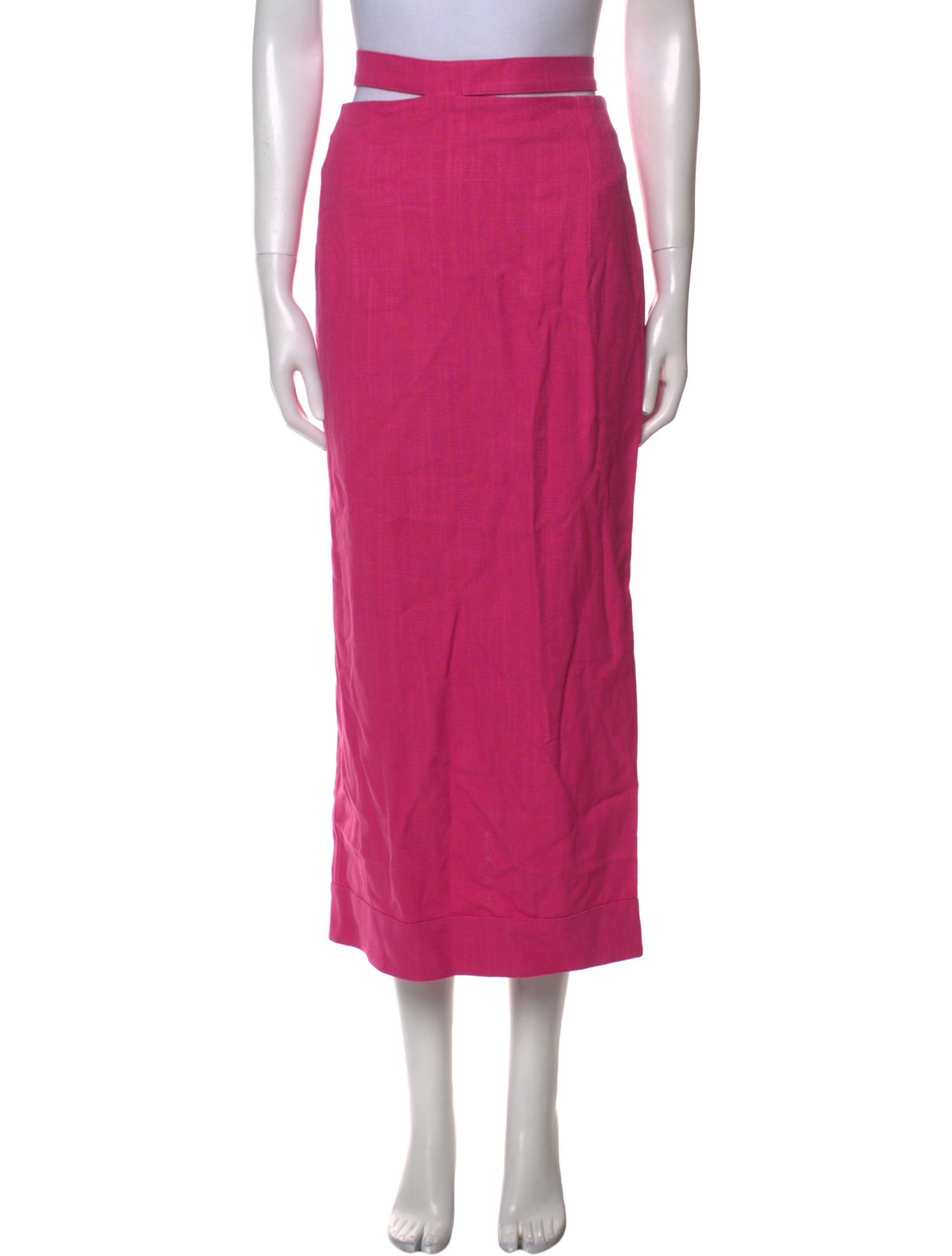 Jacquemus Linen Midi Length Skirt w/ Tags