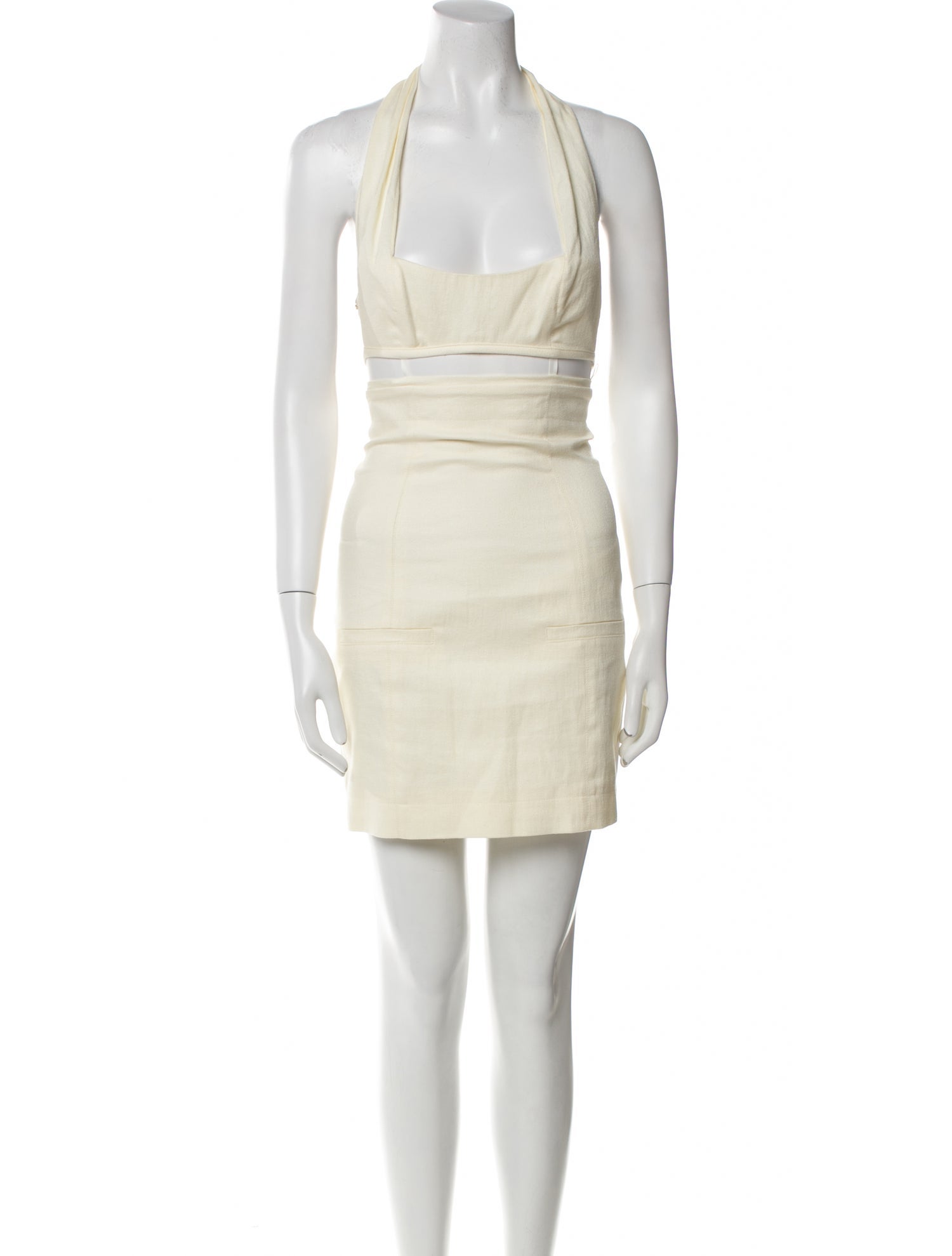 Jacquemus Halterneck Mini Dress