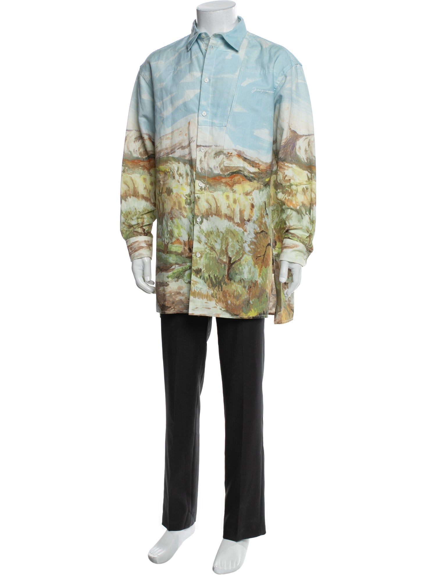 Jacquemus Printed Long Sleeve Shirt