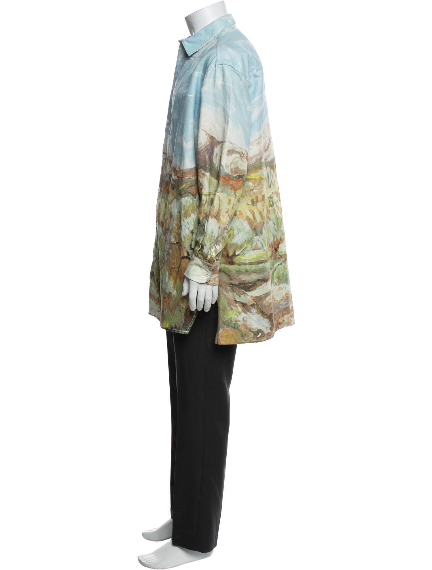 Jacquemus Printed Long Sleeve Shirt