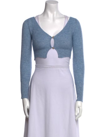 Jacquemus Mohair V-Neck Sweater